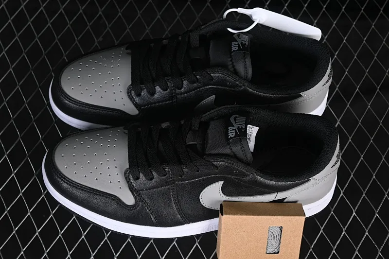 All categories Air Jordan Jordan series basketball shoes Air Jordan 1 Low Air Jordan 1 Low OG "Shadow" AJ1 Joe 1 shadow gray low-top cultural casual sneakers CZ0790-003